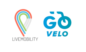 Logo's Livemobility en Go Velo